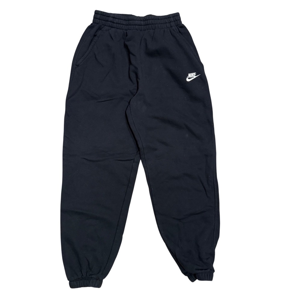 Nike Kids Sportswear Club Fleece Joggers Black Sweatpants Size Large L